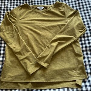 JoyLab Olive Green Long Sleeve Top